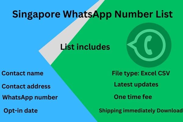 Singapore WhatsApp Number List